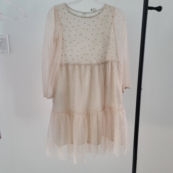 H&M Other - H & M Girls Polka Dot Long Sleeve Dress Size 6